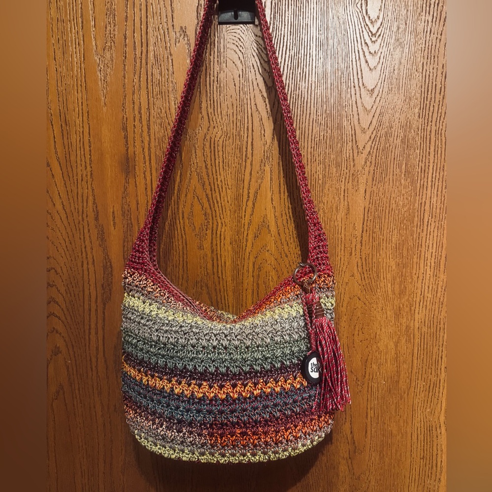 The Sak Lucia Crochet Crossbody Bag,
